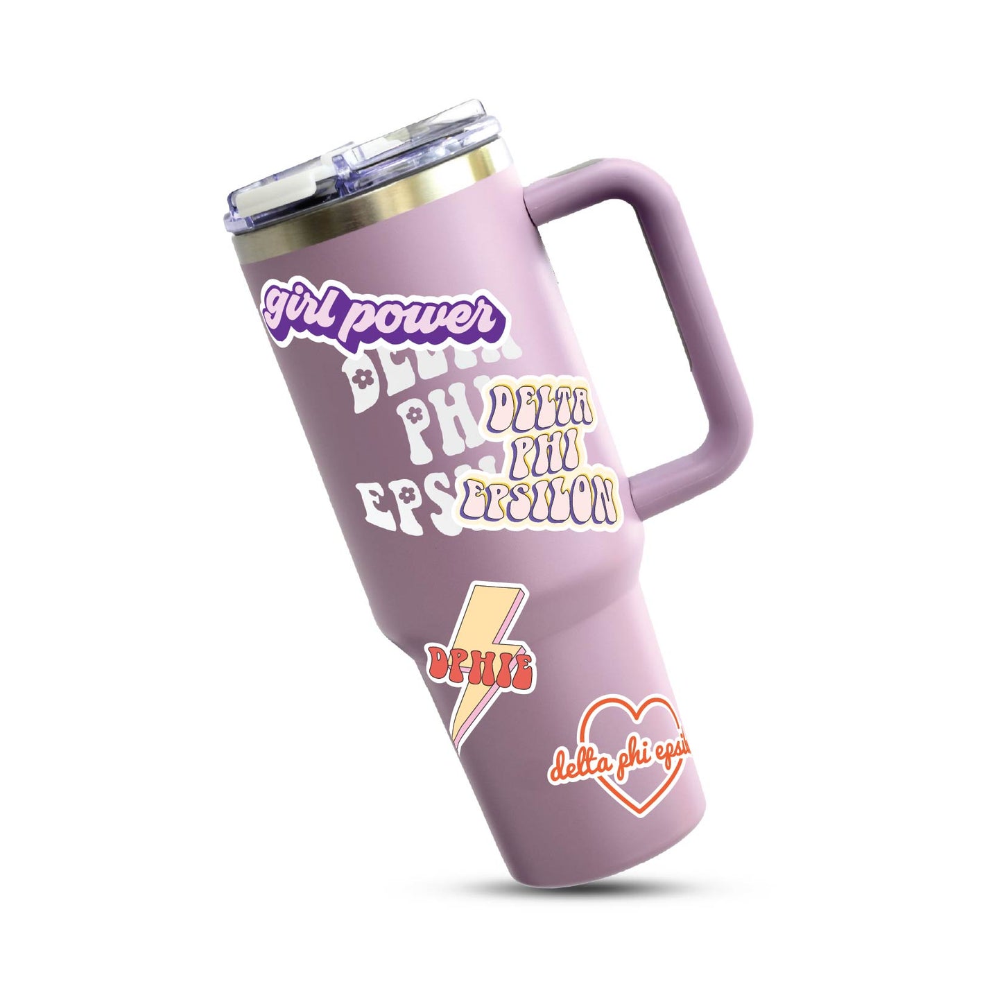 Delta Phi Epsilon Girl Power Sticker Sheet