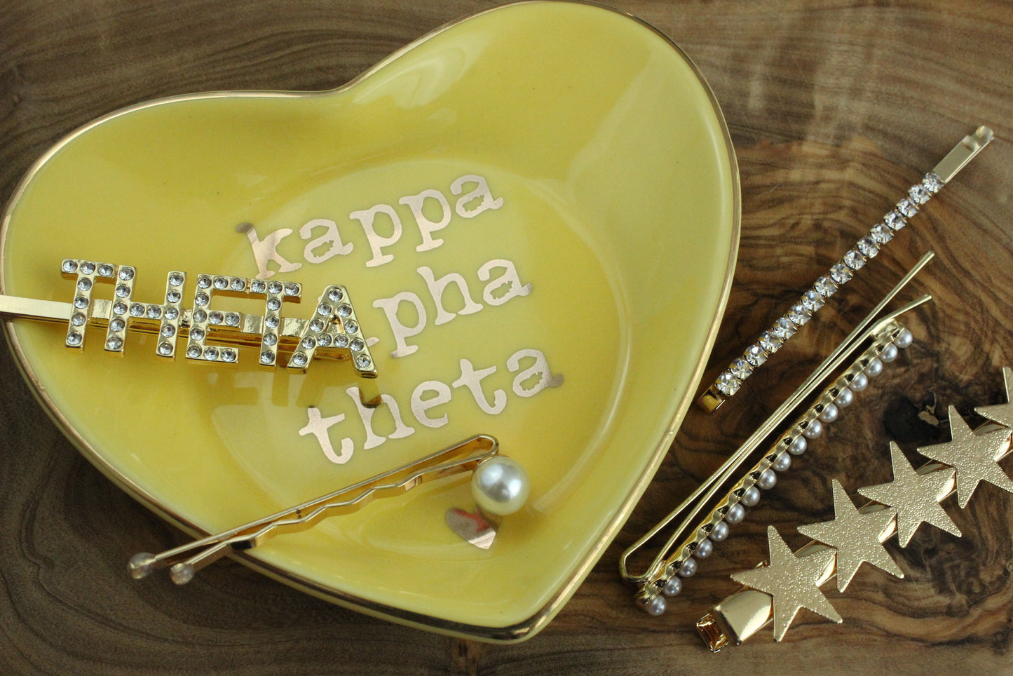 Kappa Alpha Theta Ceramic Ring Dish