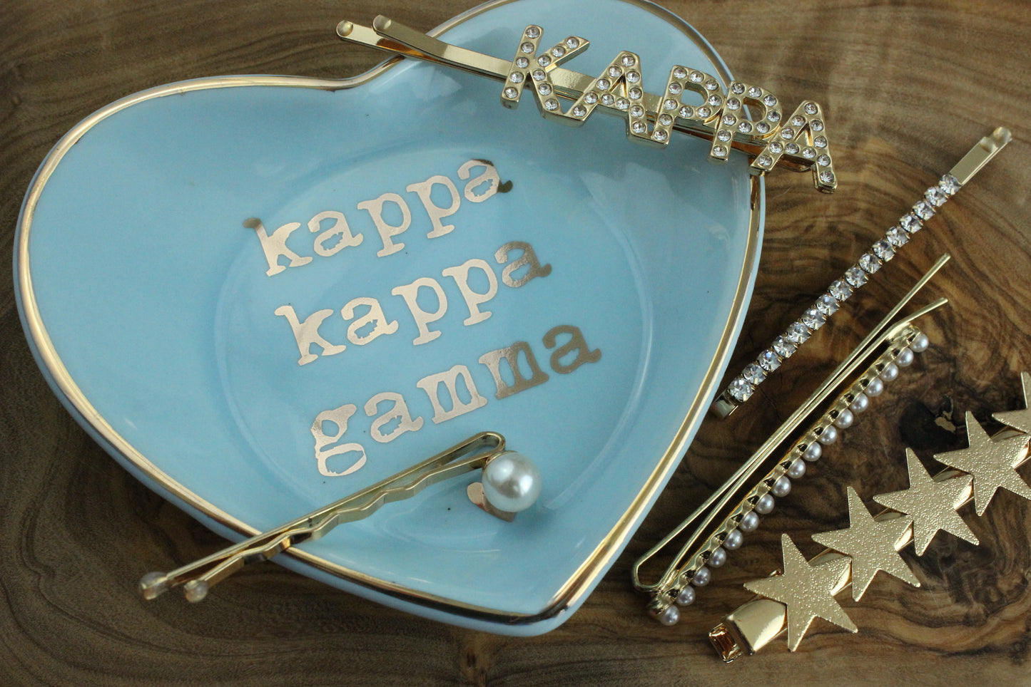 Kappa Kappa Gamma Ceramic Ring Dish