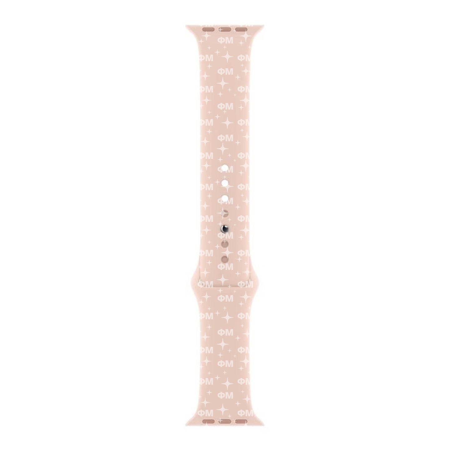 Phi Mu Smart Watch Band, Compatible with Apple Watch