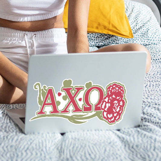 Alpha Chi Omega Laptop Jumbo Sticker/Decal