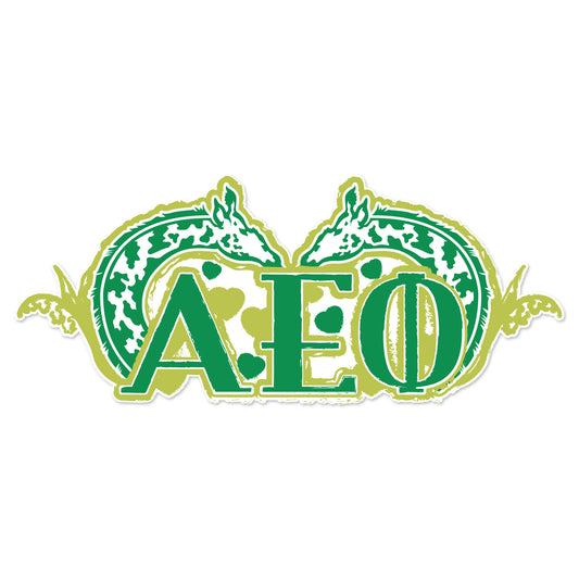 Alpha Epsilon Phi Laptop Jumbo Sticker/Decal