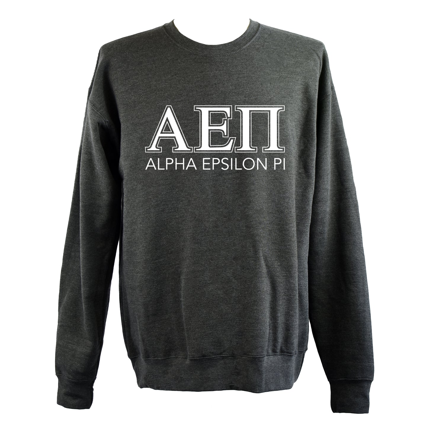 Alpha Epsilon Pi Sweatshirt- Crewneck Fraternity Varsity Letters Design