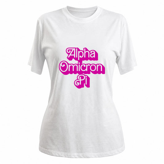 Alpha Omicron Pi Retro Dolly Relaxed Fit T-Shirt