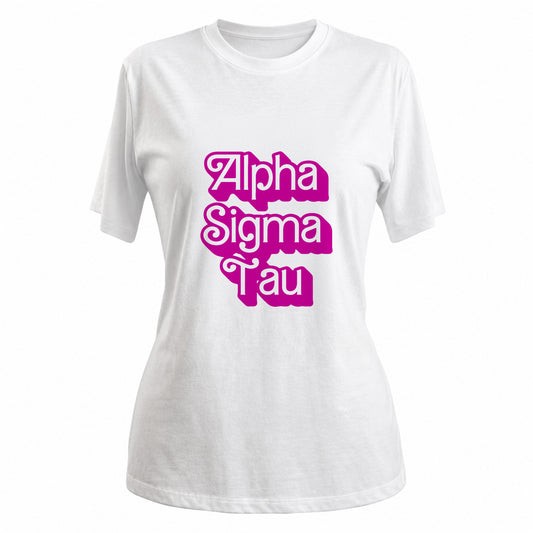 Alpha Sigma Tau Retro Dolly Relaxed Fit T-Shirt