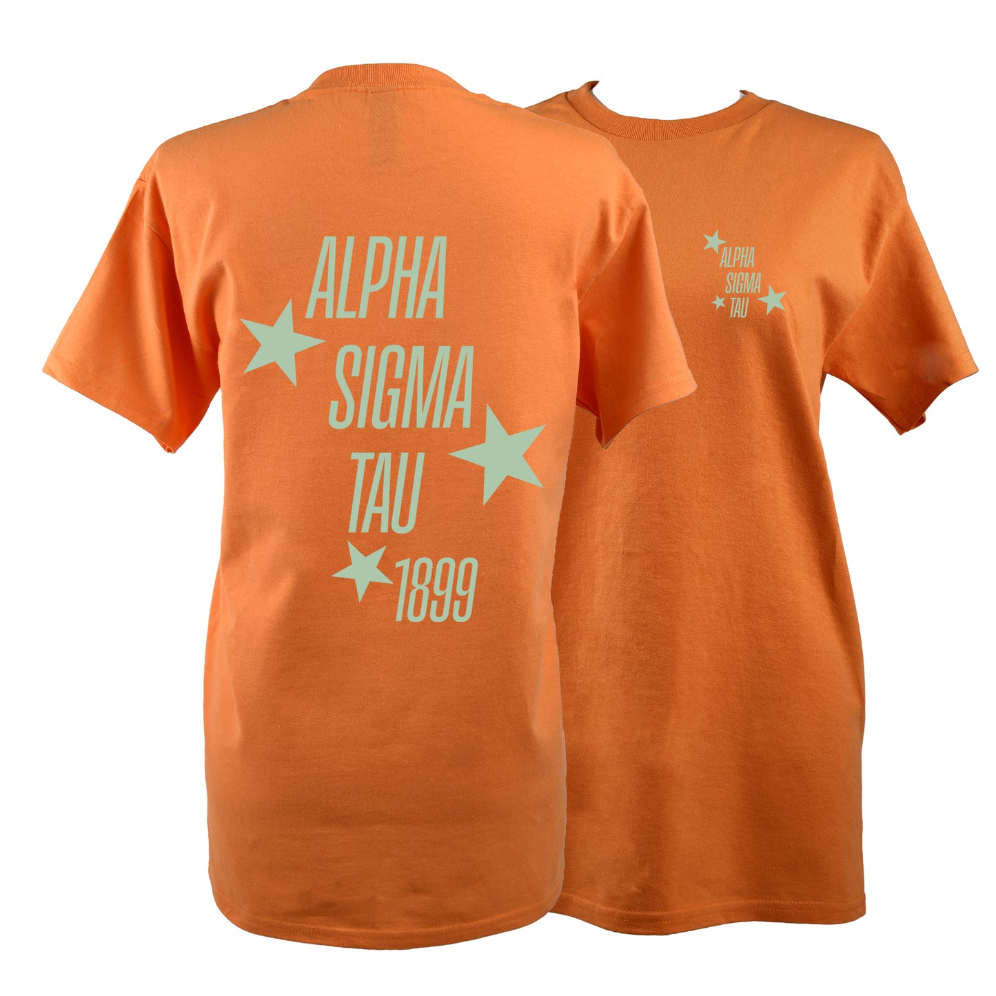 Alpha Sigma Tau T-Shirt- Showgirl Design