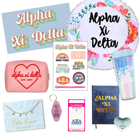 Alpha xi delta clearance merchandise