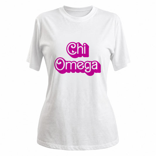 Chi Omega Retro Dolly Relaxed Fit T-Shirt