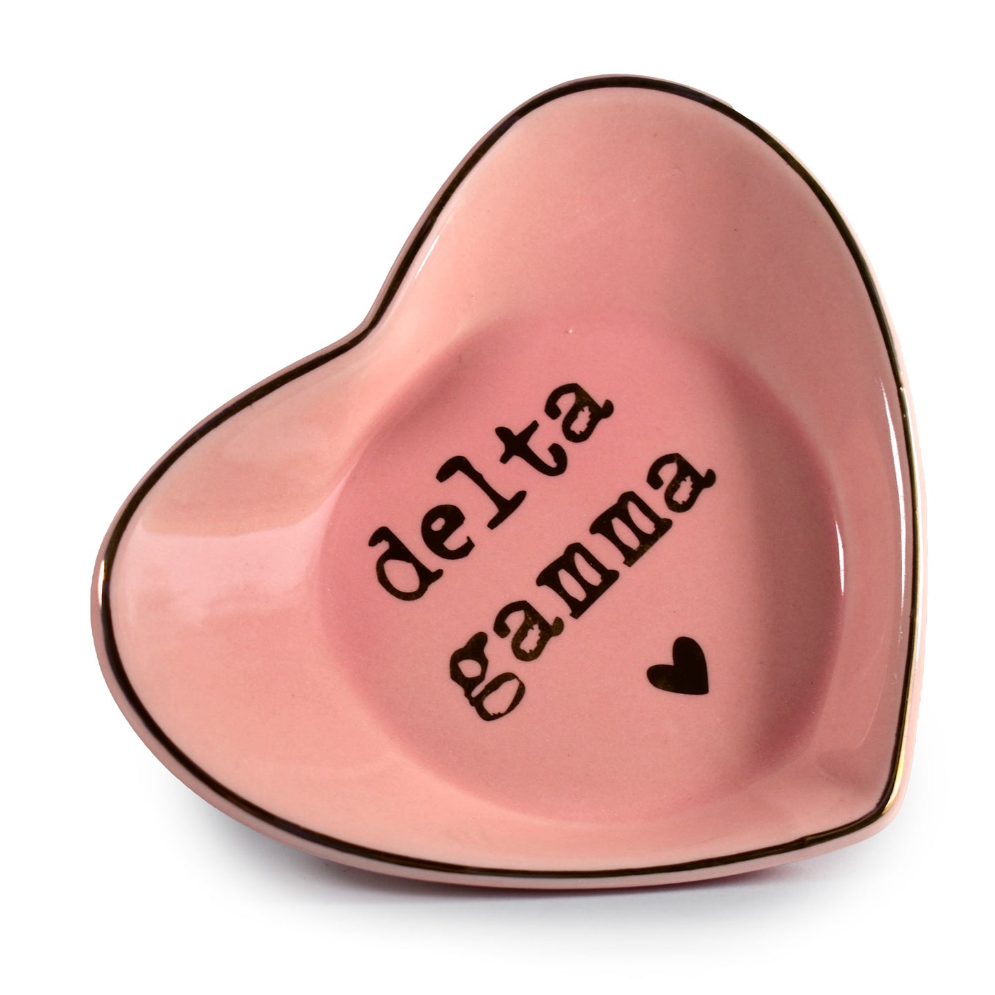 Delta Gamma Ceramic Ring Dish