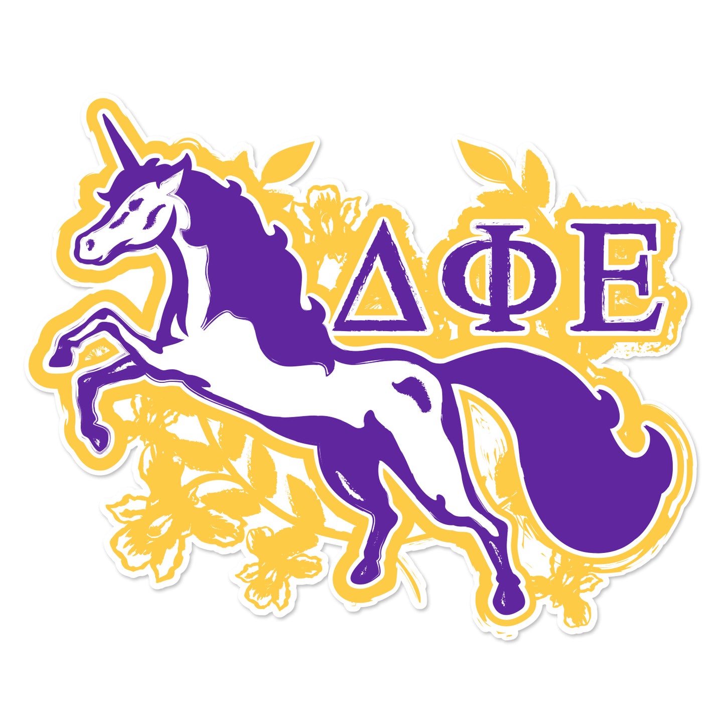 Delta Phi Epsilon Laptop Jumbo Sticker/Decal