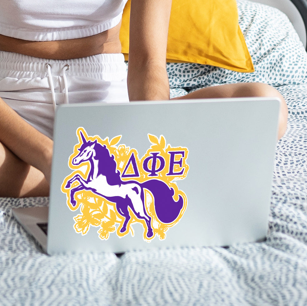 Delta Phi Epsilon Laptop Jumbo Sticker/Decal
