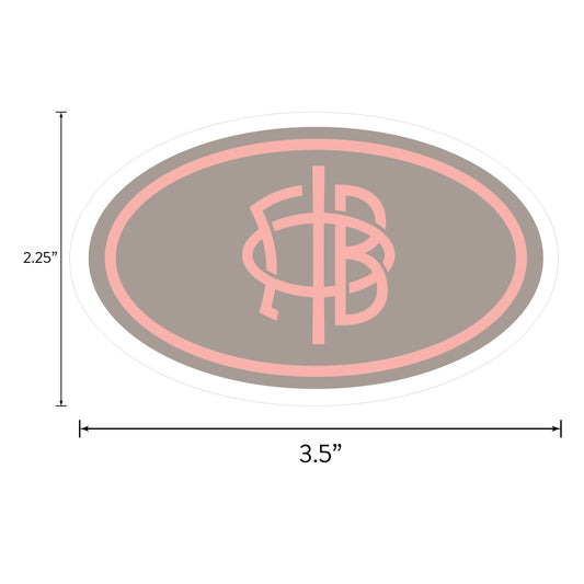 Gamma Phi Beta Sorority Sticker Sheet- Brand Focus