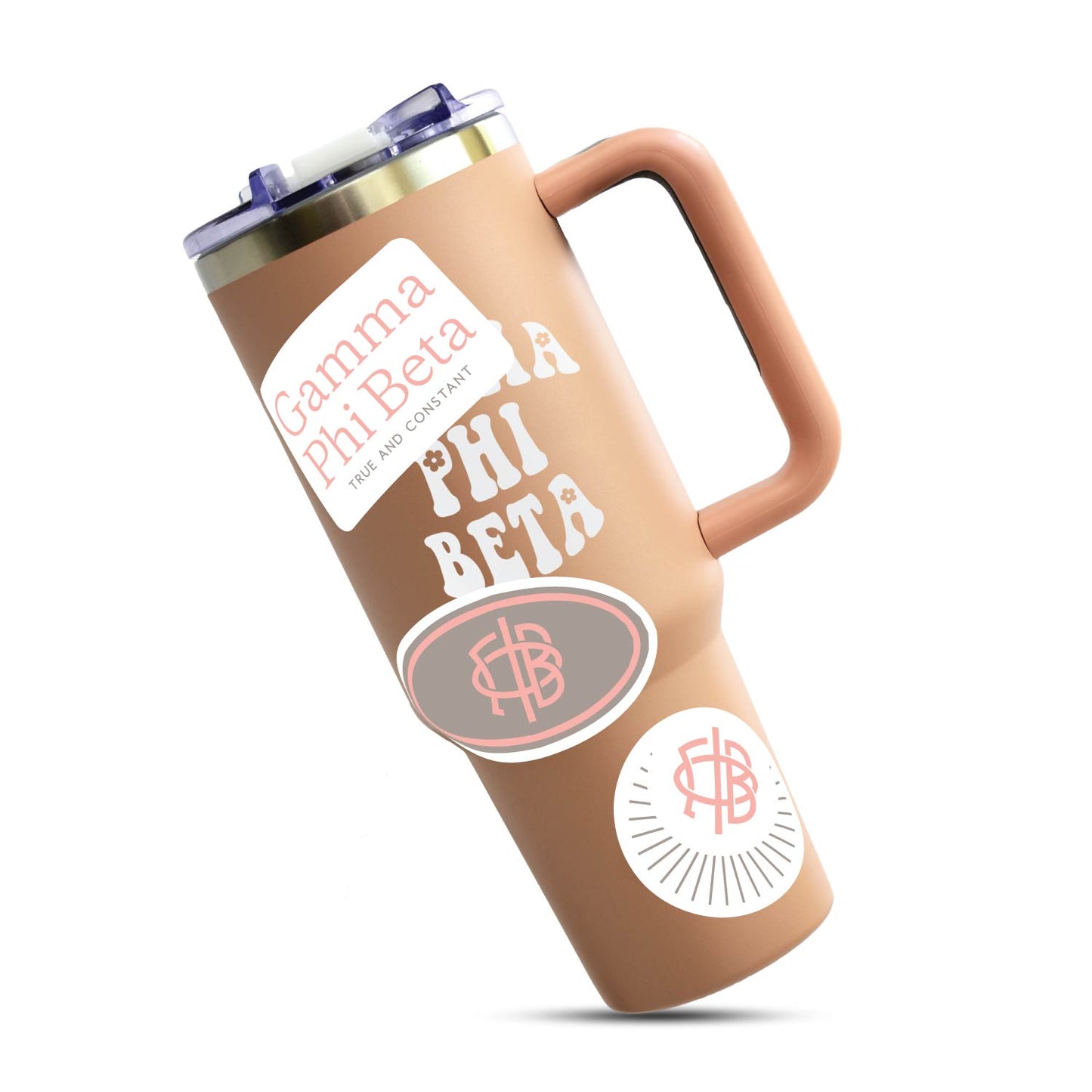 Gamma Phi Beta Sorority Sticker Sheet- Brand Focus