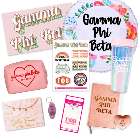 GAMMA PHI BETA SMALL ACRYLIC TRAY – Sanctuary Home & Gifts