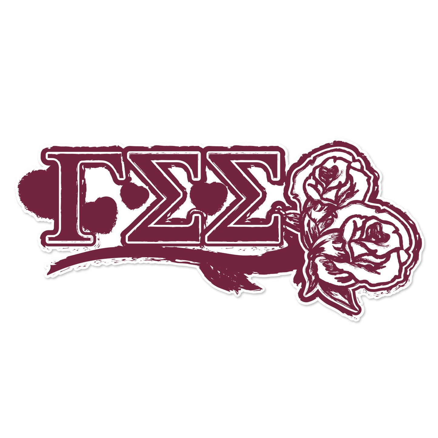 Gamma Sigma Sigma Laptop Jumbo Sticker/Decal