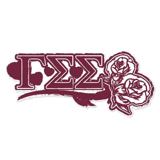 Gamma Sigma Sigma Laptop Jumbo Sticker/Decal