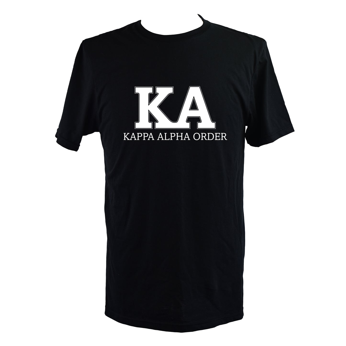 Kappa Alpha Order Fraternity T-Shirt- Varsity Greek Letters Design