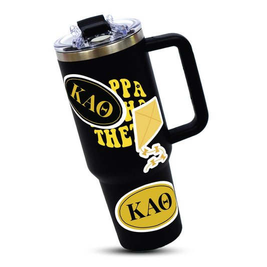 Kappa Alpha Theta Sorority Brand Focus Sticker Sheet