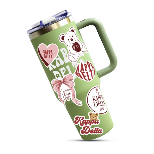 Kappa Delta Sticker Sheet- Teddy Bears and Sisterhood Love Theme