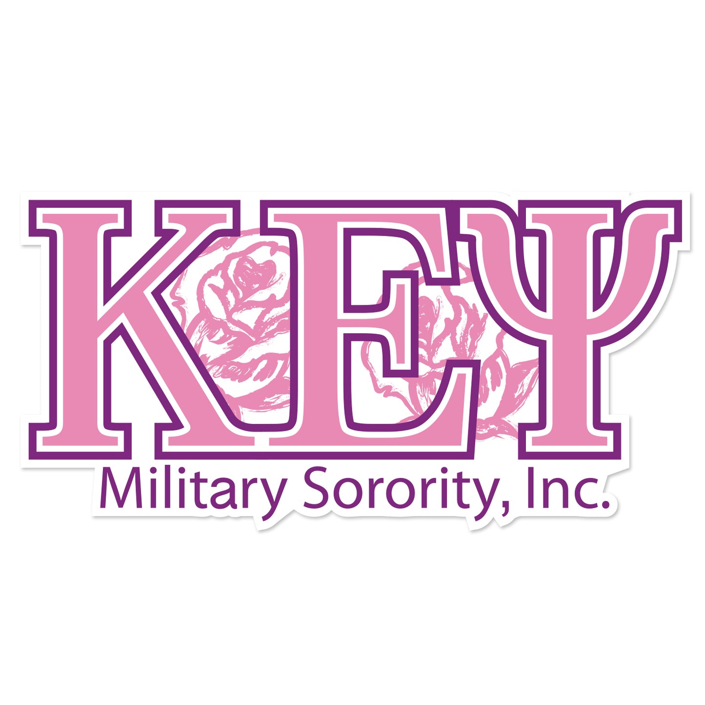 Kappa Epsilon Psi Laptop Jumbo Sticker/Decal