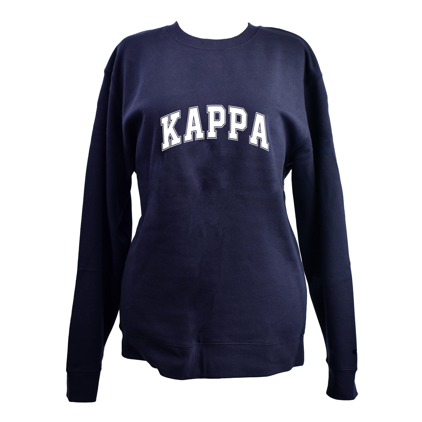 Kappa Kappa Gamma Sweatshirt- Crewneck Varsity Letters Design