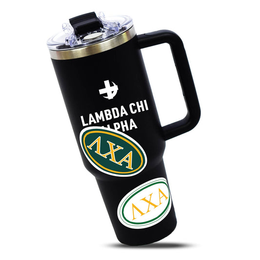 Lambda Chi Alpha Fraternity Brand Focus Sticker Sheet