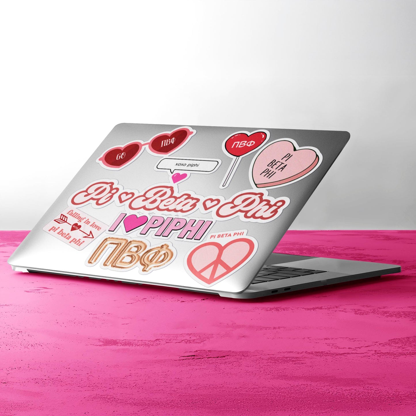 Pi Beta Phi- Sticker Sheet- Love Theme