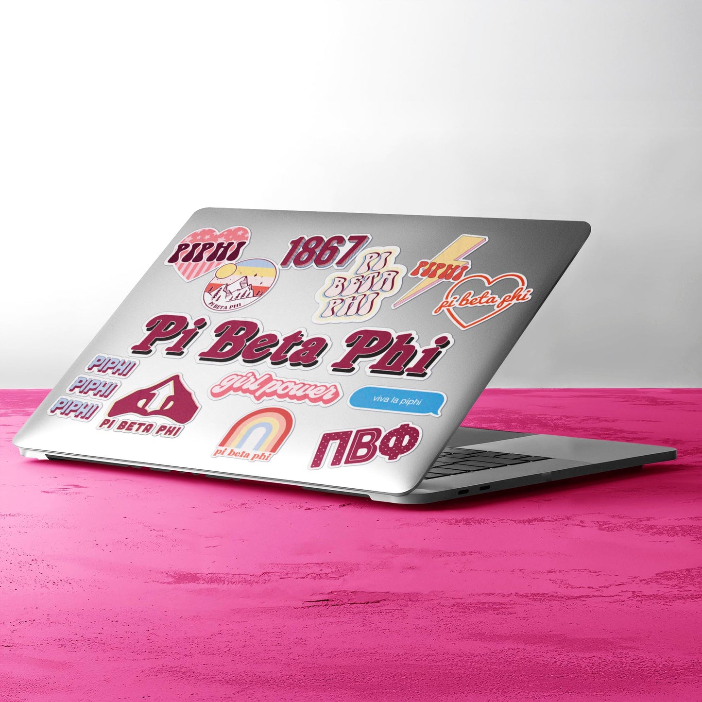 Pi Beta Phi Girl Power Sticker Sheet