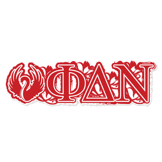 Phi Delta Nu Laptop Jumbo Sticker/ Decal