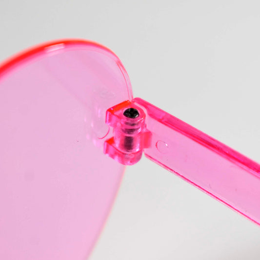 Alpha Phi Sunglasses — Heart Shaped Sunglasses Printed With AP Logo