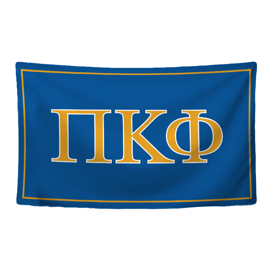Fraternity Greek Letters Flag, Two-Color Design – SororityShop