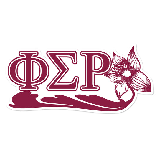 Phi Sigma Rho Laptop Jumbo Sticker/Decal