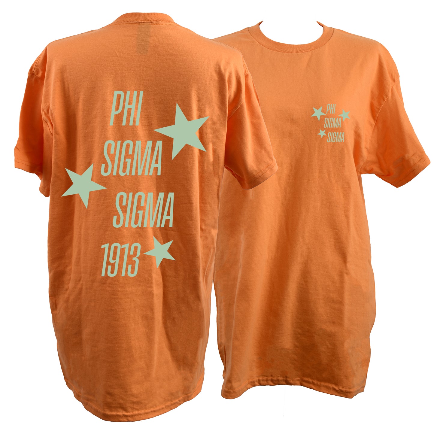 Phi Sigma Sigma T-Shirt- Showgirl Design