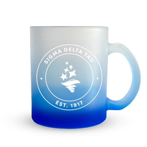 Sigma Delta Tau Mug - Ombre Glass