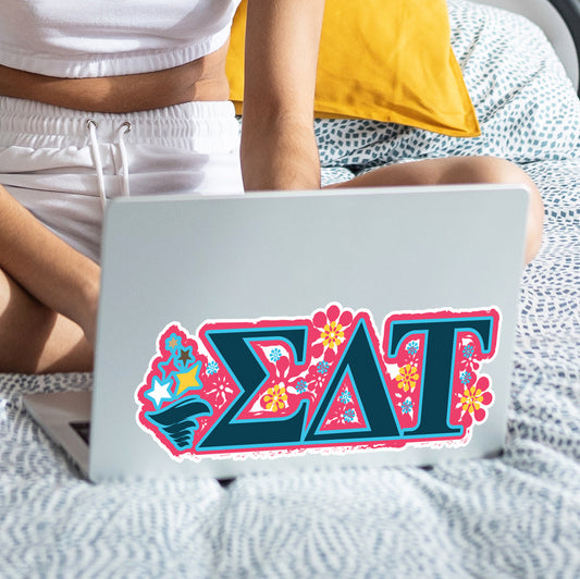 Sigma Delta Tau Laptop Jumbo Sticker/Decal