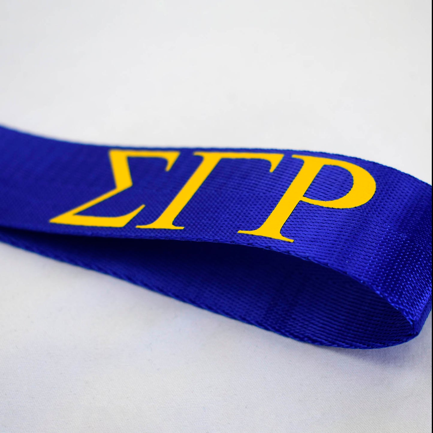 Sigma Gamma Rho Keychain- Hands-Free Wristlet Lanyard Style