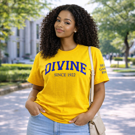 Sigma Gamma Rho Sorority, Incorporated T-Shirt- Divine and Sorority Name Design