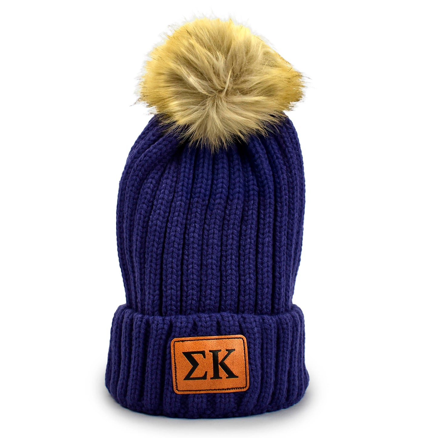 Sigma Kappa Pom Pom Beanie Hat