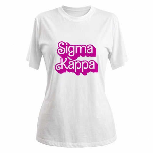 Sigma Kappa Retro Dolly Relaxed Fit T-Shirt
