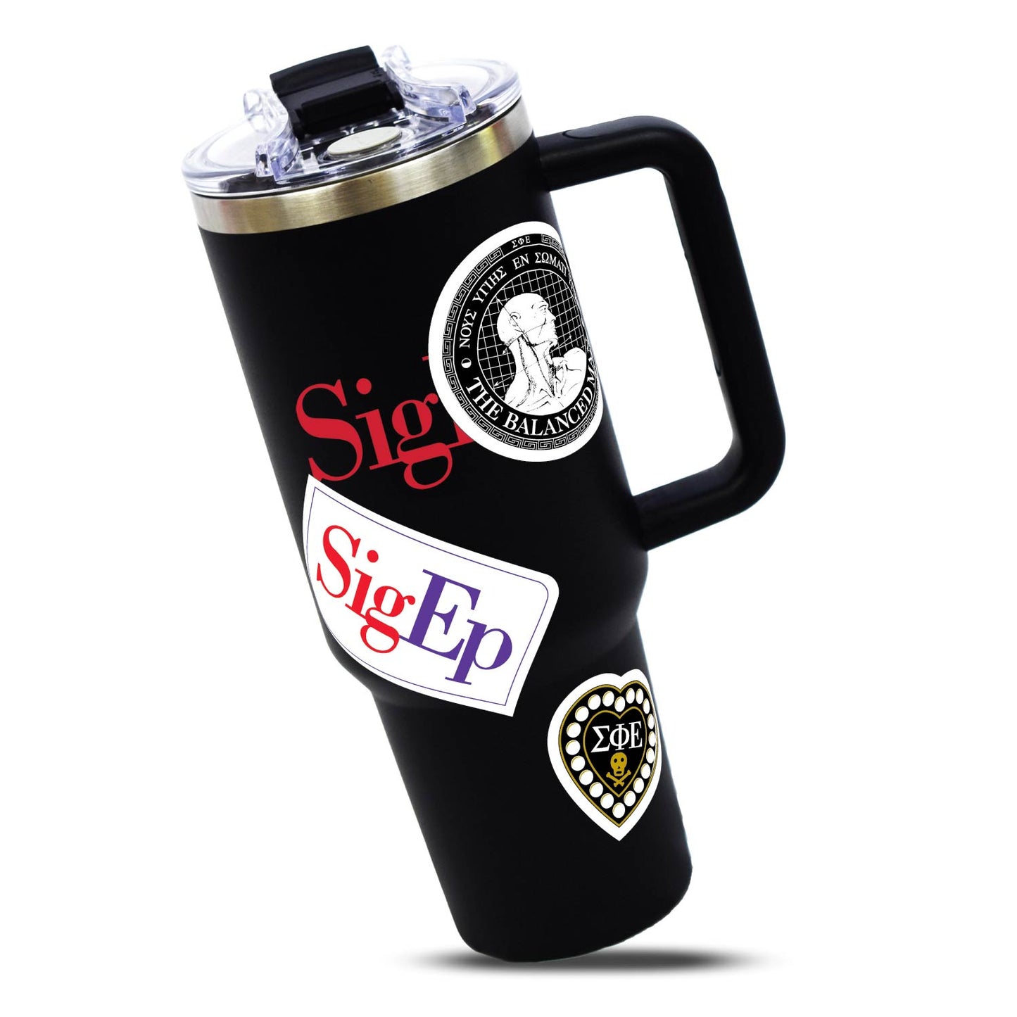 Sigma Phi Epsilon Fraternity Sticker Sheet- Brand Focus