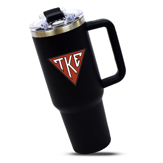 Tau Kappa Epsilon Fraternity 40oz Stainless Steel Tumbler with Handle
