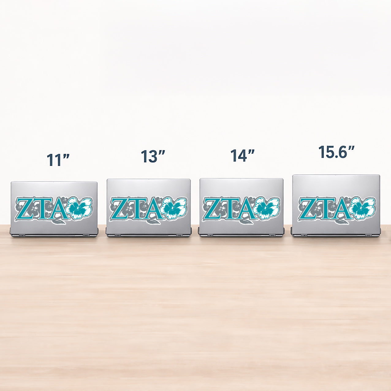Zeta Tau Alpha Laptop Jumbo Sticker/Decal
