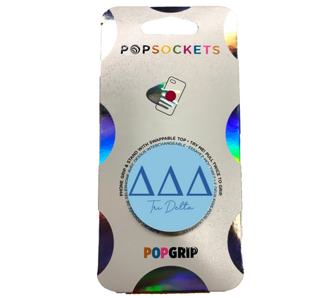 Delta Delta Delta 2-Color PopSocket