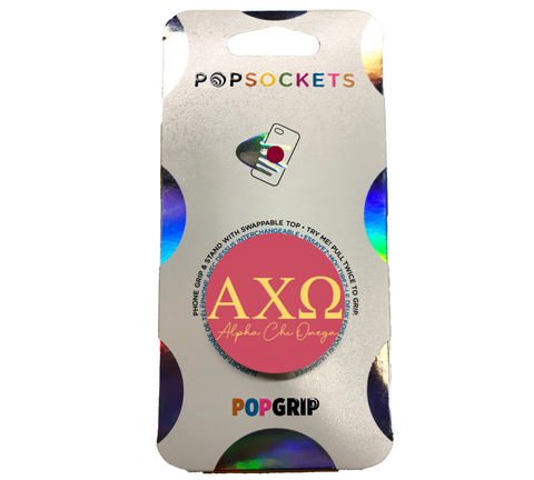 Alpha Chi Omega 2-Color Popsocket