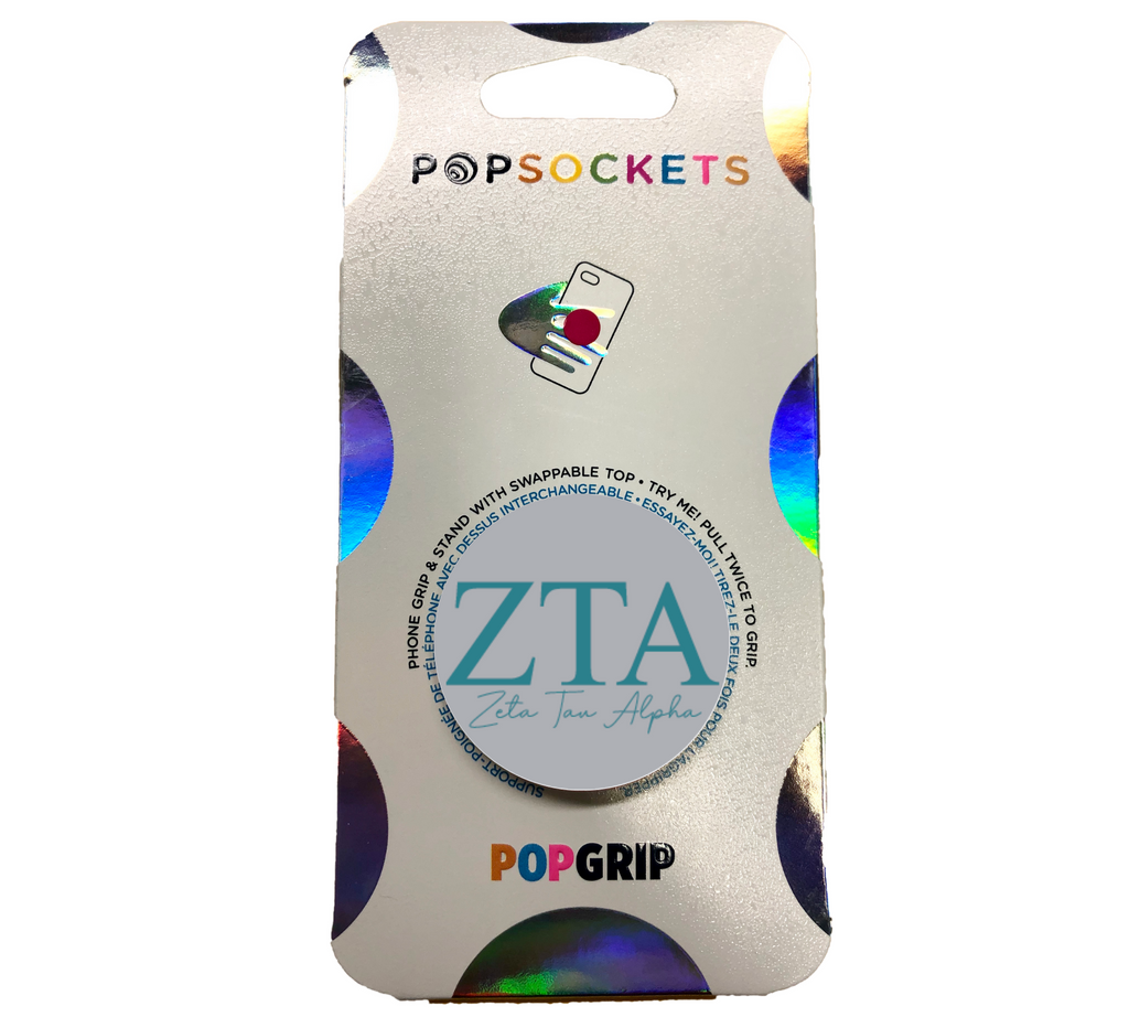 Zeta Tau Alpha 2-Color PopSocket