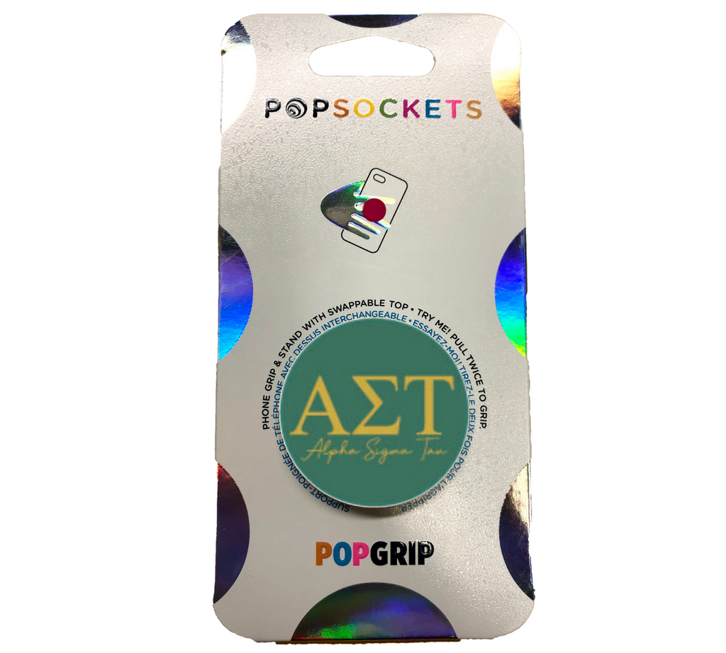 Alpha Sigma Tau 2-Color Popsocket