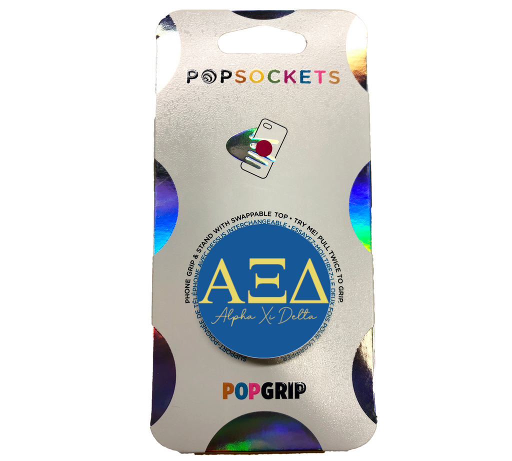 Alpha Xi Delta 2-Color PopSocket