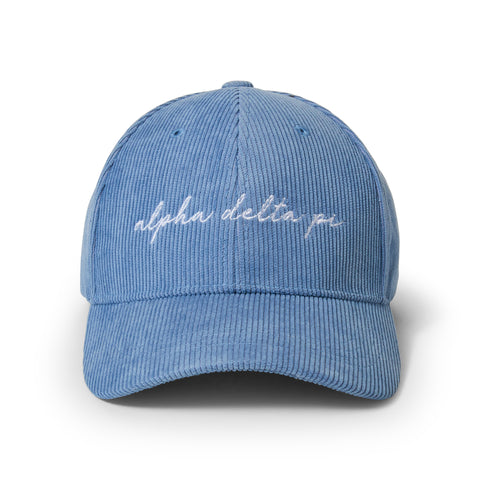Alpha Delta Pi Baseball Hat - Embroidered ADP Logo Baseball Cap