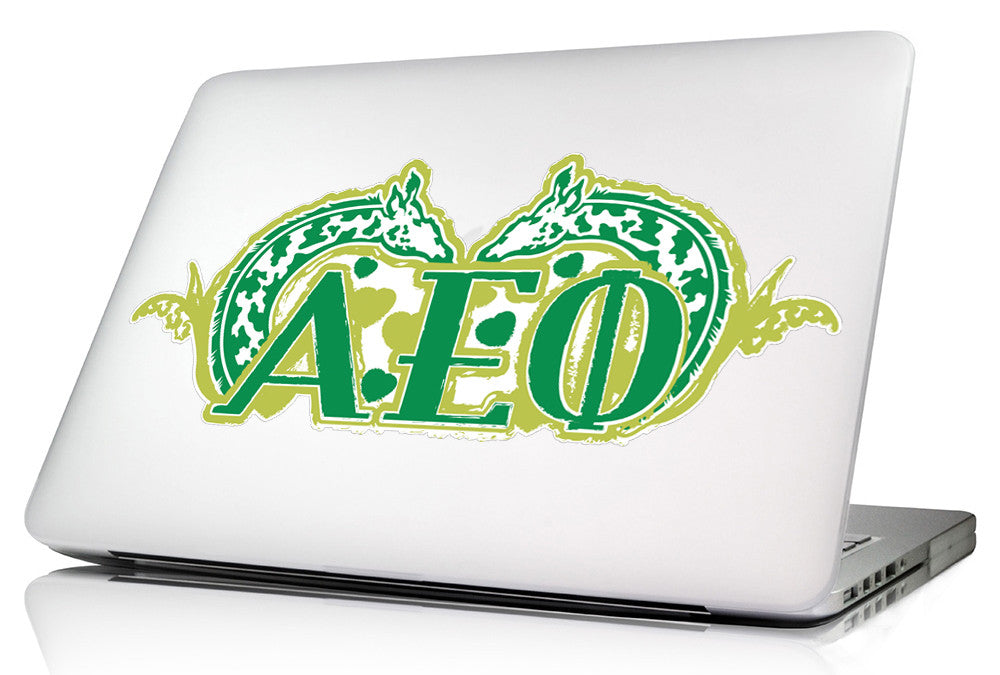 Alpha Epsilon Phi 11.75 x 5 Laptop Skin/Wall Decal