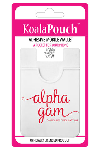 Alpha Gamma Delta Koala Pouch - Logo Design 2020